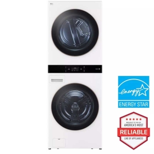 LG STUDIO WashTower™ Smart Front Load 5.0 cu. ft. Washer and 7.4 cu. ft. Electric Dryer with Center Control®
