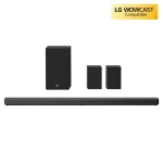 LG SN11RG 7.1.4 Channel High Res Audio Sound Bar with Dolby Atmos®, Surround Speakers and Google Assistant Built-in