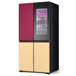 LG 617L, French Door, MoodUP® Refrigerators, Objet Collection.